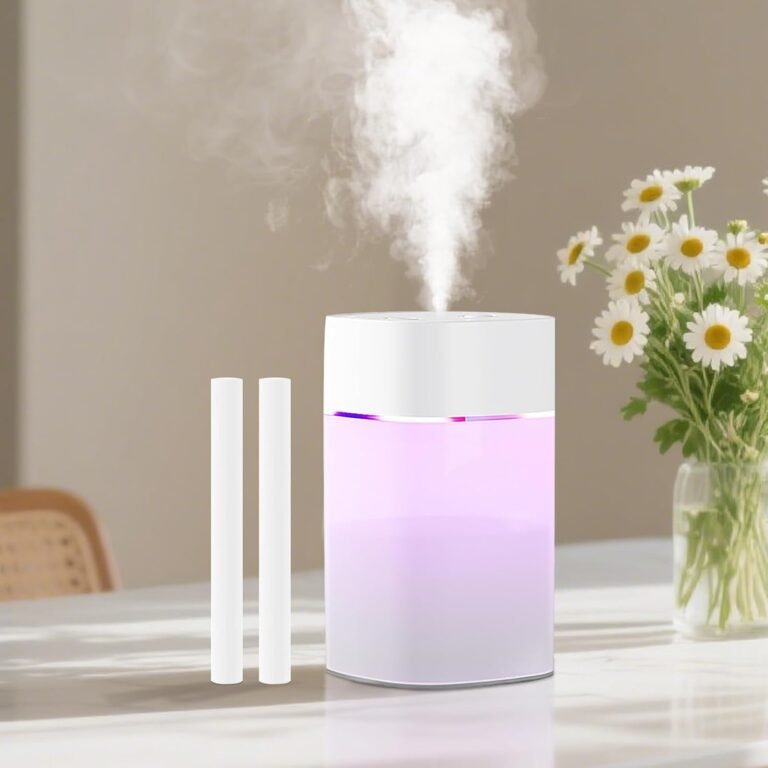 Personal Mini Humidifier with Night Light
